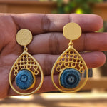 Honey bee earrings