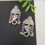 Ganesha temple earrings