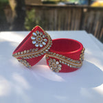 Black or Red Thread bangles