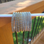Single or dual tone bangles (4 bangles)