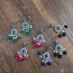 Daivi cz choker necklace set