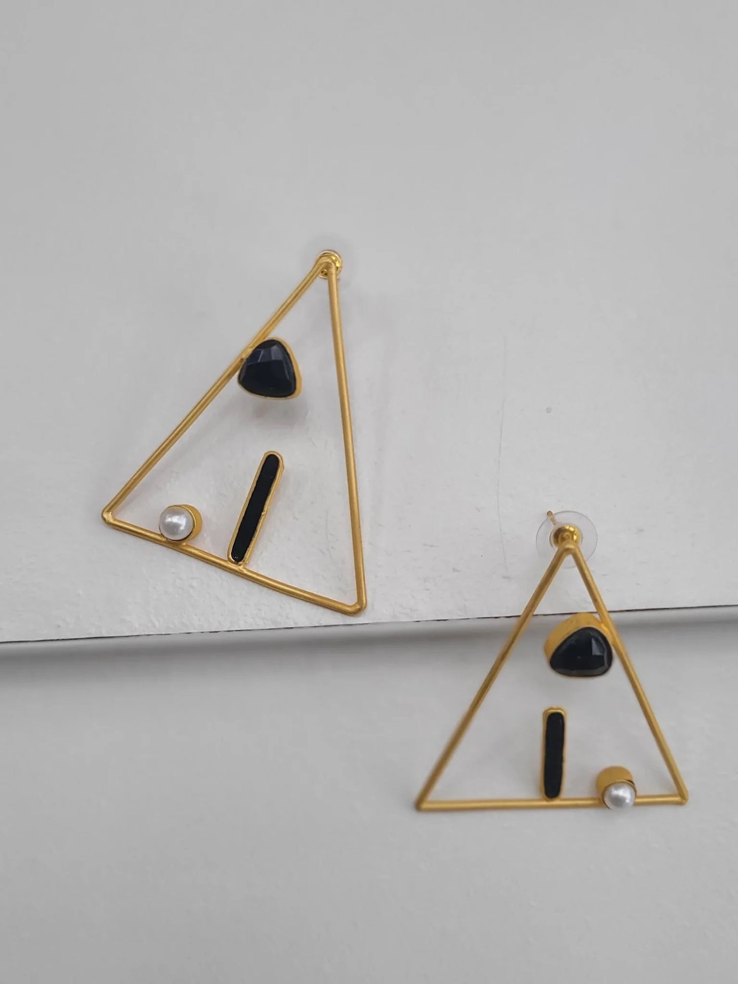 Triangle earrings