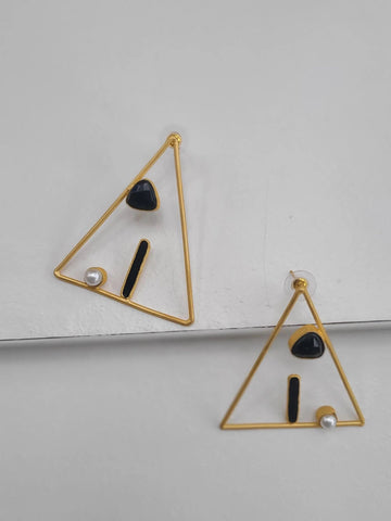 Triangle earrings