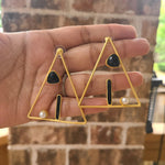 Triangle earrings