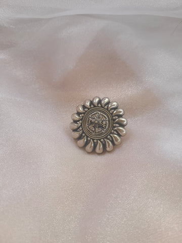 Simran silver alike ring