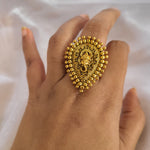 Ganesha adjustable ring