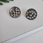Paula contemporary earrings and ring set