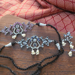 Arna Silver Alike choker Necklace set