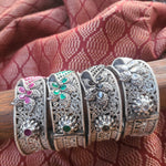 Mansi silver alike Adjustable Kada Bangle