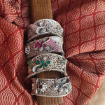 Mansi silver alike Adjustable Kada Bangle