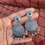 Kripa silver alike earrings