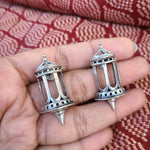 Small morraco lamp stud earrings