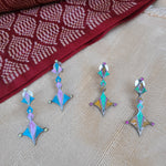Amarpali small silver alike earrings