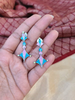 Amarpali small silver alike earrings
