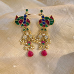 Naomika pachi kundan earrings