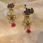 Naomika pachi kundan earrings