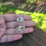 Kundan non pierced nosepin