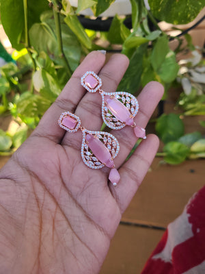 Stella CZ earrings