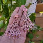 Nora Chandbali CZ earrings