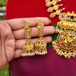 Arghya kemp designer matte necklace set