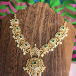 Vasvi designer gold plated necklace set