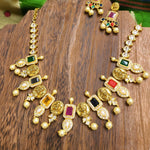 Saketha designer gold plated necklace set