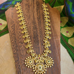 Anandhi kemp designer goldplated necklace set