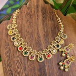 Sarya designer gold plated necklace set