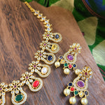 Sarya designer gold plated necklace set