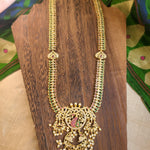 Kanthi designer gold plated necklace set