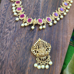 Sarya designer gold plated necklace set