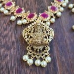 Sarya designer gold plated necklace set