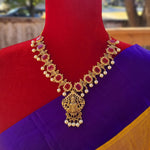 Sarya designer gold plated necklace set
