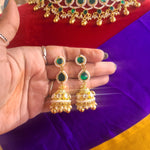 Arva pachi kundan choker necklace set
