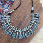 Alli Dual tone  necklace set