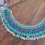 Maha Silver Alike  Necklace set