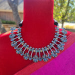 Alli Dual tone  necklace set