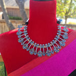 Alli Dual tone  necklace set