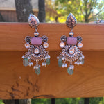Alia silver alike earrings