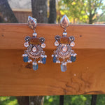 Alia silver alike earrings