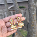 Bhagi jhumka earrings