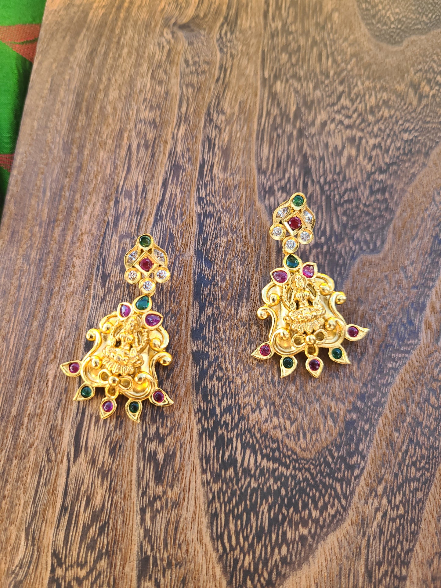 Satya designer gold plated necklace set