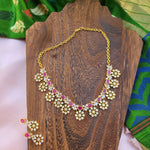 Sarya designer gold plated necklace set