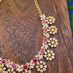Sarya designer gold plated necklace set