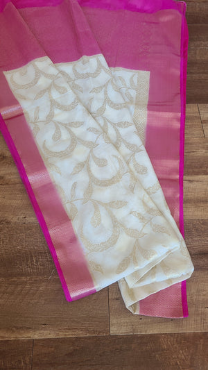 Banarasi georgette saree