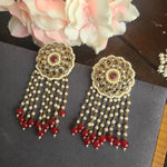 Polki Kundan earrings