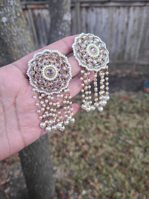 Polki Kundan earrings