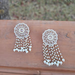 Polki Kundan earrings