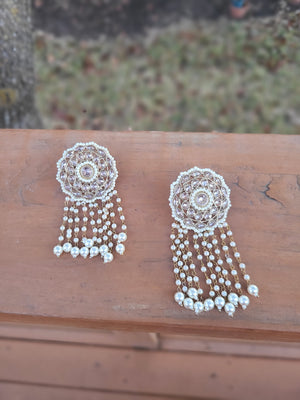 Polki Kundan earrings