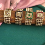 Ashmitha 2 polki bracelet